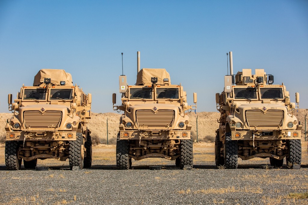 International MaxxPro MRAP vehicles